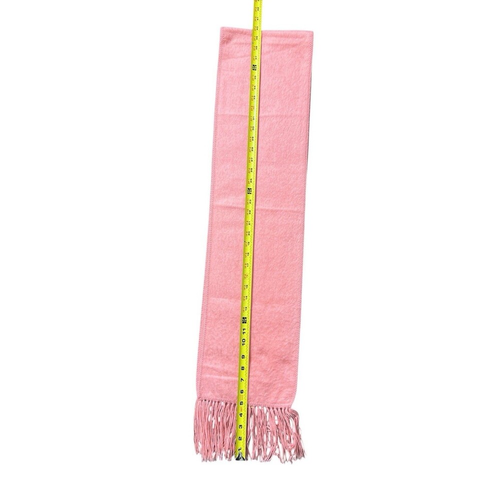 NWT 100% Alpaca Fur Scarf Made by Camargo From Peru Peruvian Soft PINK - Picture 7 of 10